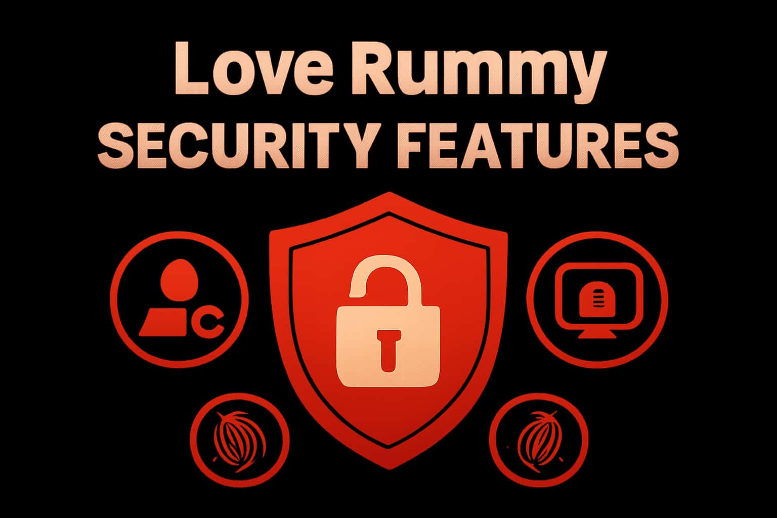 An informational scene highlighting the security features of Love Rummy, showcasing essential protective measures.