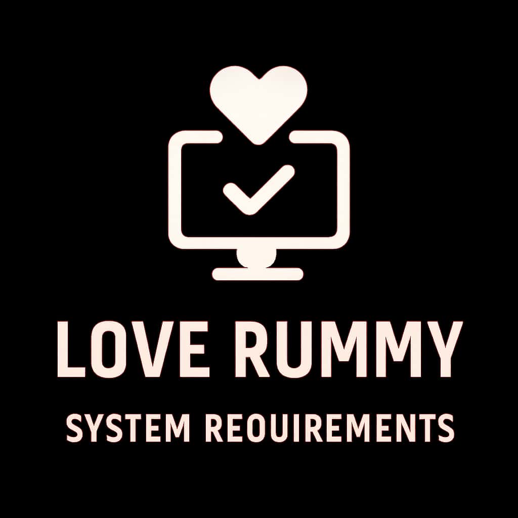 An icon representing Love Rummy system requirements.
