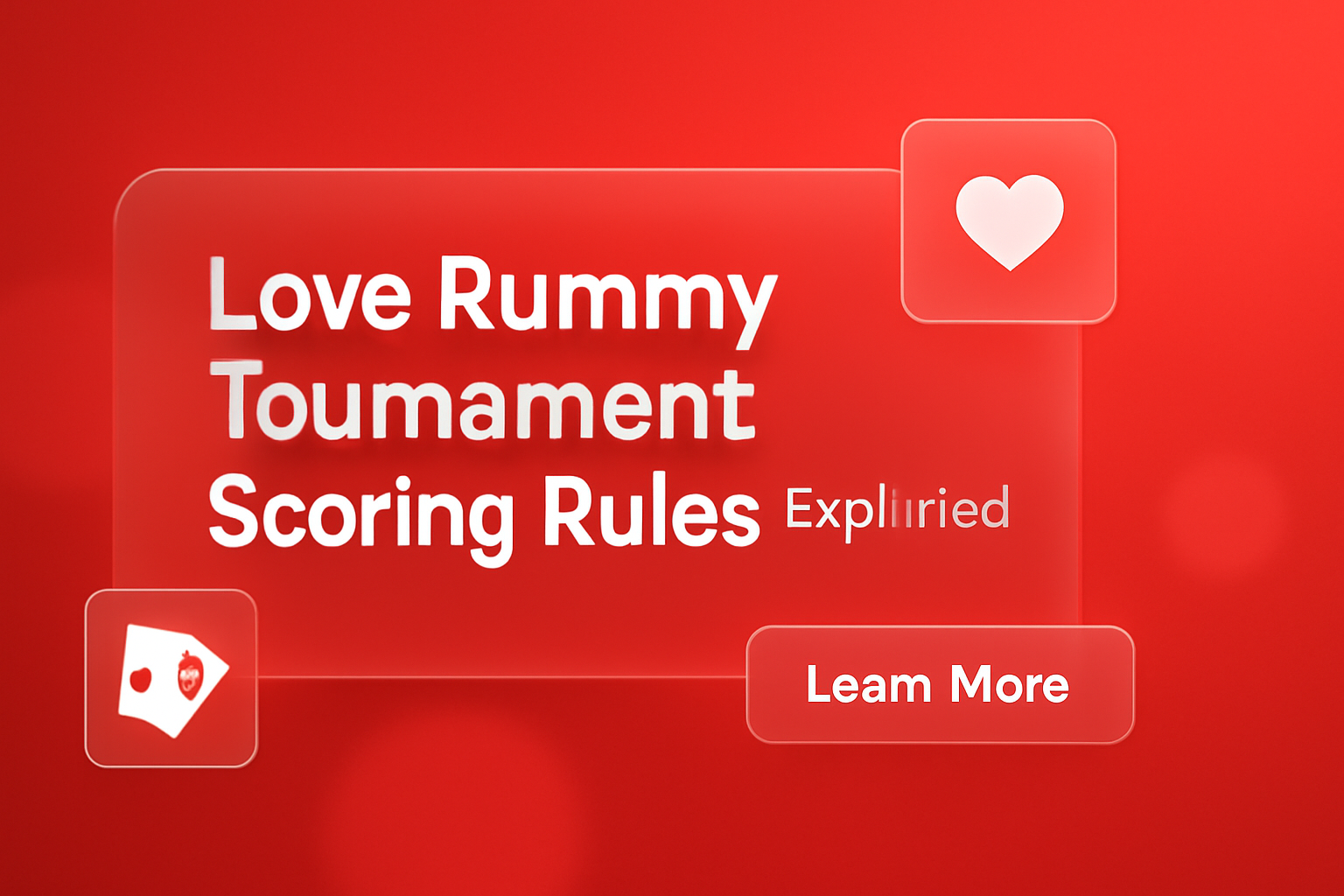 Informational graphic depicting troubleshooting steps for Love Rummy.