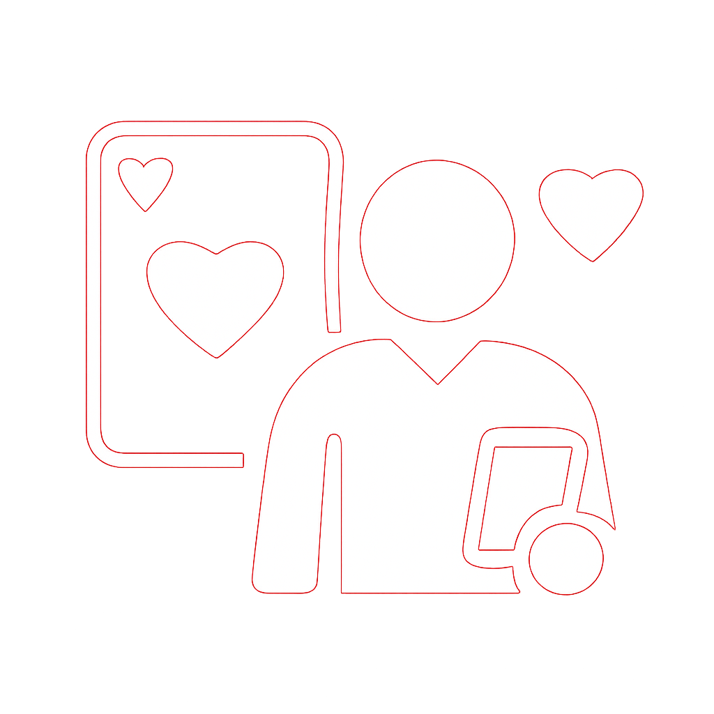 An icon representing tips for securing a Love Rummy account with the text 'Secure Account Tips'.